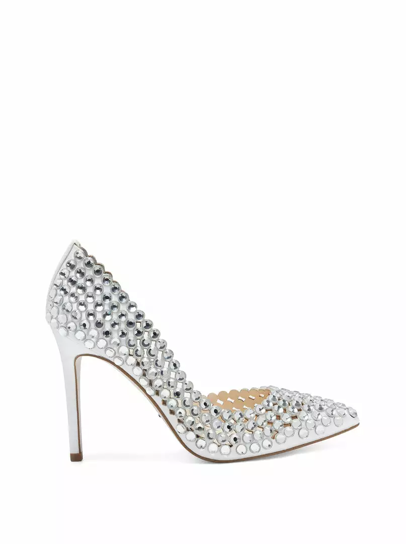 Camuto Preppi High Heel In White Shoes 1 Camuto Preppi High Heel In White Shoes