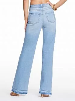 OJG Tease High Rise Wide Leg Jeans In Perfect Day New Arrivals