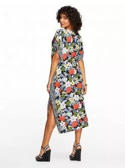 Amerex Tropical Punch Cover Up In Floral Swim