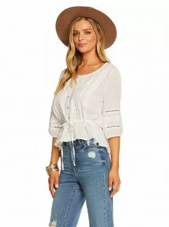 OJG Clothing Twyla Top In Bright White