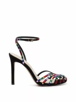 Camuto Jileta High Heel In Black & Rainbow New Arrivals