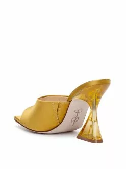 Camuto Sanaa Slide In Satin Brass New Arrivals