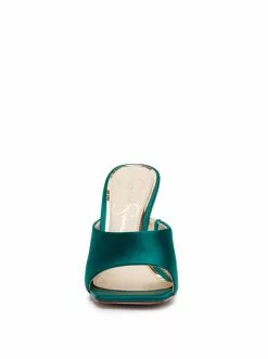 Camuto Sanaa Slide In Green Shoes