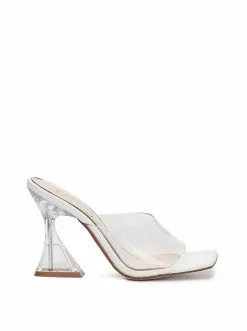 Camuto Sanaa Slide In White