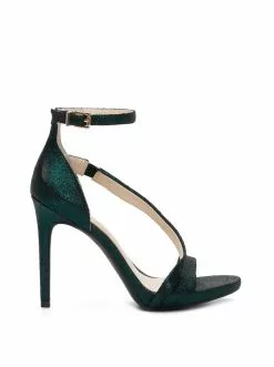 Camuto Rayli High Heel Sandal In Emerald Shoes