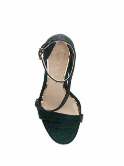 Camuto Rayli High Heel Sandal In Emerald Shoes
