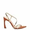 Camuto New Arrivals Pyine High Heel In Gold Snake