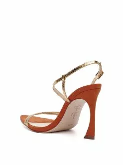 Camuto New Arrivals Pyine High Heel In Gold Snake
