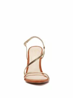Camuto New Arrivals Pyine High Heel In Gold Snake