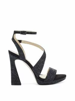Camuto Friso High Heel In Black Suede Shoes