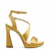 Camuto Friso High Heel In Satin Brass