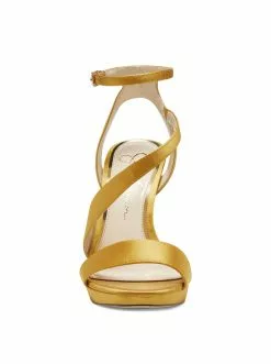 Camuto Friso High Heel In Satin Brass