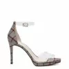 Camuto Daisile High Heel In Clear & Black Shoes