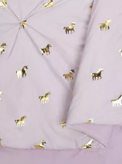 Peking Handicraft Fiona Unicorn Kids Comforter Set Home