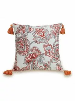 Peking Handicraft Coral Gables Decorative Pillow With Tassels
