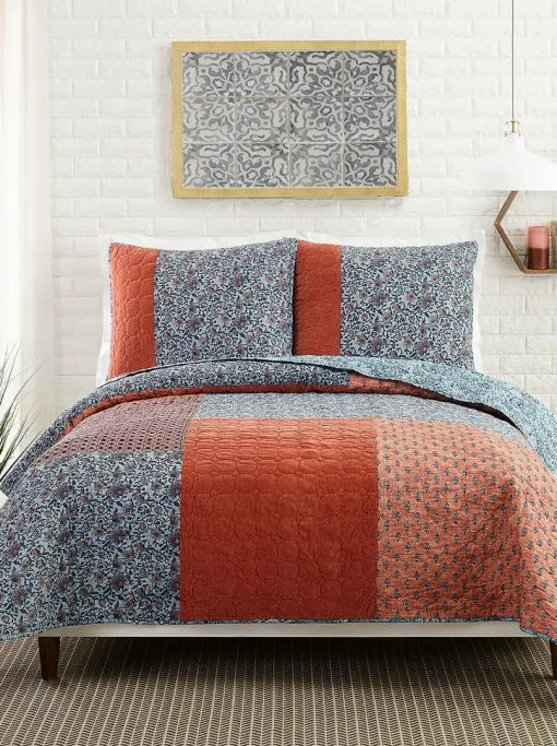 Peking Handicraft Home Bombay Reversible Quilt