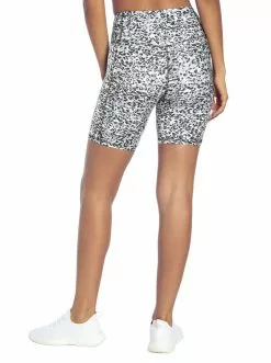 Rockfit Active Tummy Control Bermuda In White Leopard 7 Rockfit Active Tummy Control Bermuda In White Leopard