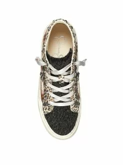 Camuto Folliah Casual Sneaker In Black & Print Shoes