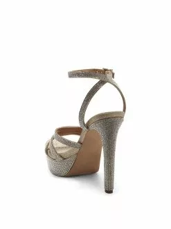 Camuto Shoes Balina Platform Heel In Champagne