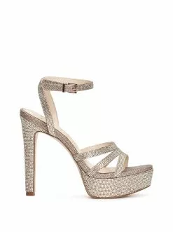 Camuto Balina Platform Heel In Gold