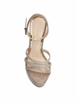 Camuto Balina Platform Heel In Gold