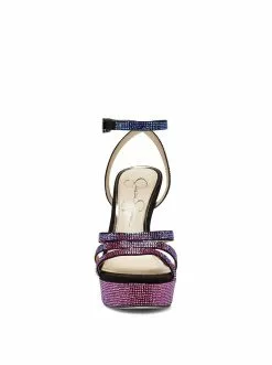 Camuto Balina Platform Heel In Amethyst