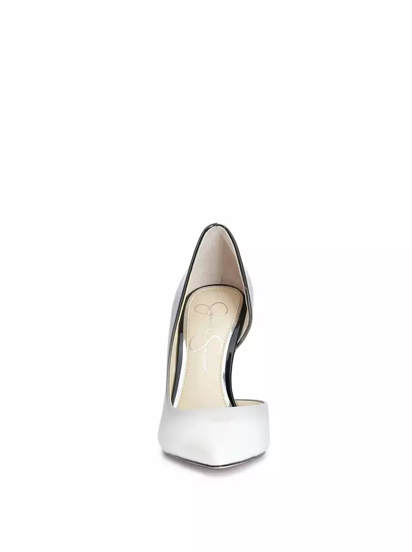 Camuto Prizma D'Orsay Pump In Black & White Ombre 2 Camuto Prizma D'Orsay Pump In Black & White Ombre