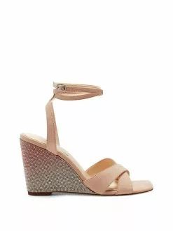 Camuto Arlisa Wedge Sandal In Blush Shoes