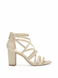 Camuto Stassey Sandal In Champagne