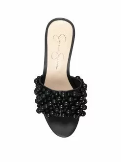 Camuto Telina Platform Slide In Black Pearl