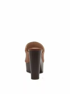 Camuto Shelbie Platform Slide In Caramel Shoes