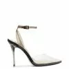 Camuto Shoes Pirrie High Heel In Clear & Black