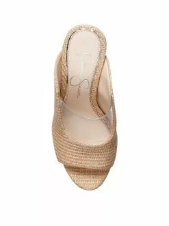 Camuto Annalyn Platform Slide In Natural