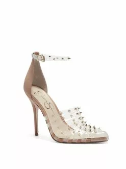 Camuto Shoes Westah High Heel In Clear