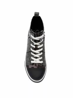 Camuto Shoes Emiliya Platform Sneaker In Plaid