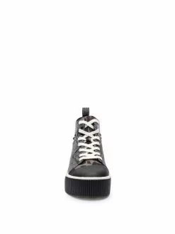 Camuto Shoes Emiliya Platform Sneaker In Plaid
