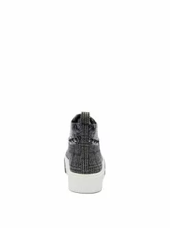 Camuto Shoes Emiliya Platform Sneaker In Plaid